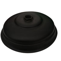 Ducha redonda negro 20cm