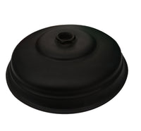 Ducha redonda negro 30cm