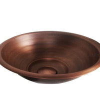 Poceta lavamanos Cobre Antiguo 35cm + desague push