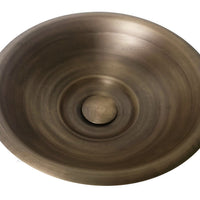 Kit lavamanos Bronce Antiguo 38cm + Grifo y Desague