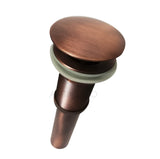 Desagüe push Lavamanos Cobre Antiguo