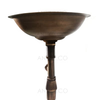 Lavamanos 35cm + Desague y sifon  Bronce Antiguo