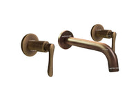 Mezclador  Pared  Bronce Antiguo Palanca
