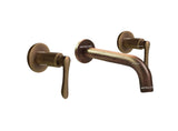 Mezclador  Pared  Bronce Antiguo Palanca