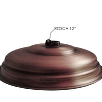 Ducha 30cm Cobre Antiguo