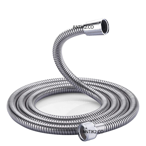 Manguera de ducha universal flexible antitorsión de acero inoxidable para  cabezal de ducha de mano, accesorios de repuesto de baño (59 pulgadas