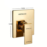 Mezclador Monocomando Dorado