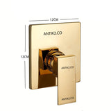 Mezclador Monocomando Dorado