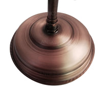 Ducha Vintage Cobre Antiguo 20cm + Tubo