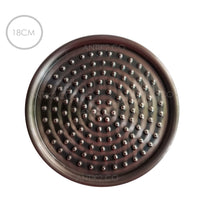 Ducha Niquel Antiguo Redonda 18cm
