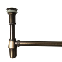 Lavamanos 40cm + Griferia y Desagues Bronce Antiguo