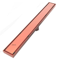 Rejilla piso Oro rosa Rectangular 80cm