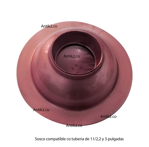 Rejilla piso Oro rosa diametro 10cm