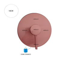 Mezclador   Oro Rosa + Ducha 30cm