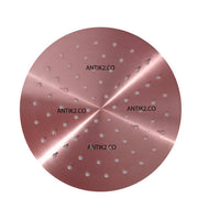 Mezclador   Oro Rosa + Ducha 20cm