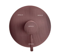 Mezclador Monomando  Cobre Antiguo + Ducha  25cm