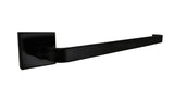 Juego de accesorios negro cuadrado x 3 piezas