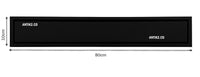 Rejilla piso  rectangular  80cm negra con tapa para recubrimiento