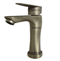 Grifería lavamanos Slim Bronce Antiguo (Agua fría)